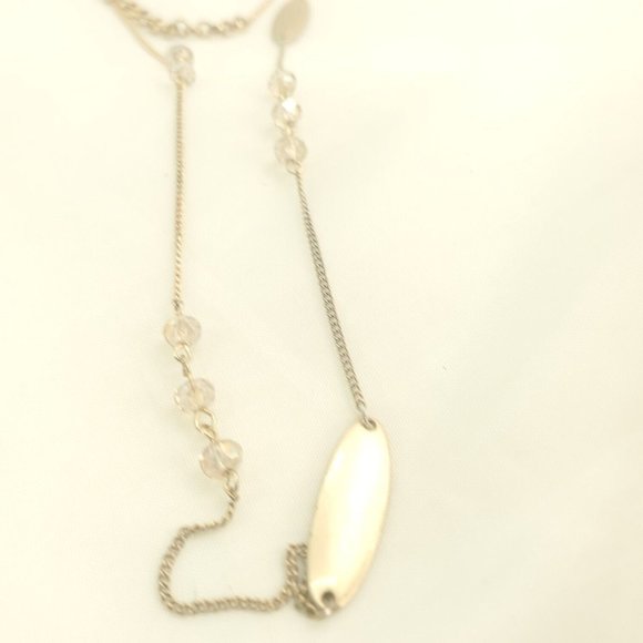 The Limited Womens Gold Tone Fashion Two Tiered Lobster Clasp Layered Necklace - Picture 4 of 7